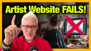 The 7 Deadly Sins of Artist Websites That Are Costing You Sales