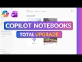 Microsoft 365 Copilot Notebooks NEW updates for 2026