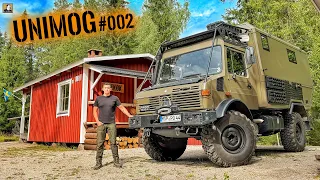 Mit UNIMOG & Freundin auf Testfahrt zur FLUCHTHÜTTE in Schweden | Survival Mattin