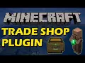 Trade items in Minecraft with Trade Shop Plugin