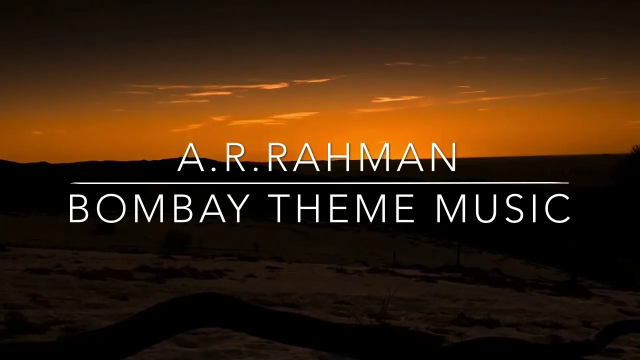 A.R.Rahman - Bombay - Theme Music - Meditation Music, Sleep Music, Relaxing Music, Study Music