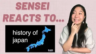 Japanese History Teacher Reacts to "History of Japan" │ Bill Wurtz