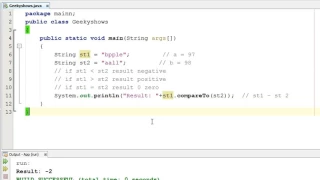 263 compareTo Method in Java Programming Hindi
