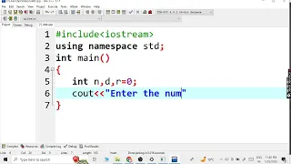 c program to reverse a number using while loop
