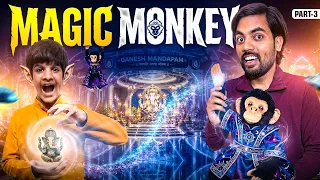 Magic Monkey Part 3 🐒✨ | Time Travel to Multiverse 🛸 | Sci-Fi Ganesh Special | Charan Spy