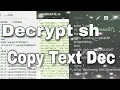 How to Decrypt Sh Copy Text Decrypt in MT Manager