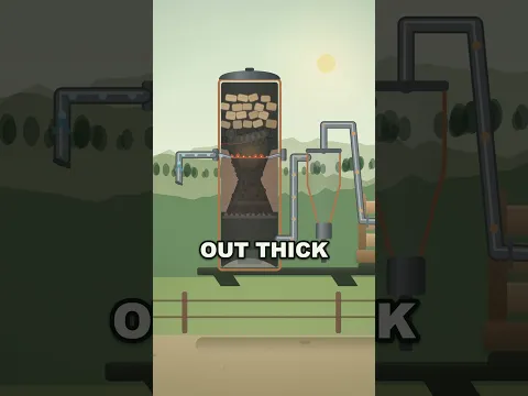 Did you know cars can run off of wood?