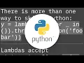 Define a lambda expression that raises an Exception