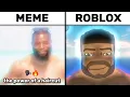 The Power Of A Haircut Meme vs Roblox
