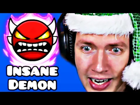 Video Thumbnail: VIANOČNÝ ZÁZRAK! 🎄 Geometry Dash [12 DÉMONŮ VÁNOC #1]