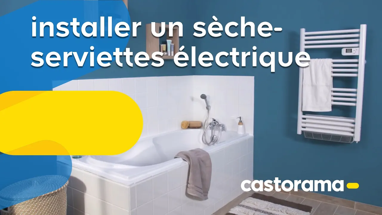 Installer un sèche-serviettes électrique