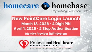 PHR HCHB PointCare IdP Initial PIN Set Up Tutorial