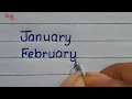 Download Lagu Name of twelve months | January, February to December |writing twelve months name|writing|Eng Teach