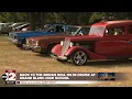 Back to the Bricks Roll On Cruise took place at Grand Blanc High School