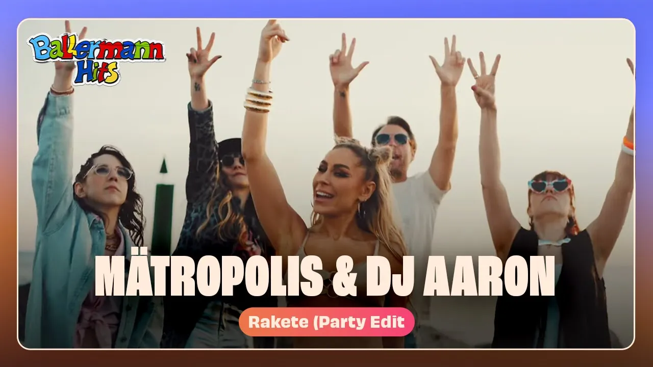 Mätropolis, DJ Aaron - Rakete (Party Edit) (Offizielles Musikvideo) Mätropolis, DJ Aaron - Rakete (Party Edit) (Offizielles Musikvideo)