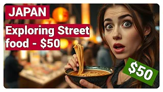 Exploring Japan's Street Food for Under $50!