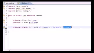 Java Programming Tutorial 66 JComboBox