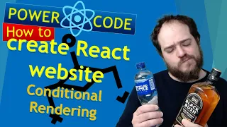 How to create React website Conditional Rendering Power Code