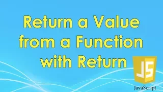 Return a Value from a Function with Return JavaScript Tutorial FreeCodeCamp