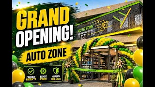 Auto Zone Grand Opening Ceremony Pit Stop For Perfection Facility Tour