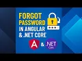 SOLVED Forgot Password Workflow Angular Frontend ASP NET Core Backend