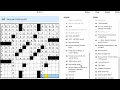 Hanging Out in the Cold Thursday Nov 21 2024 New York Times Crossword Puzzle Solved