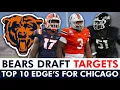 Chicago Bears Draft Targets Top 10 EDGE Prospects In 2026 NFL Draft