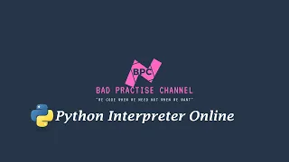 PEMROGRAMAN KOMPUTER - PYTHON INTERPRETER ONLINE
