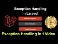 Exception Handling in Laravel One for Beginners