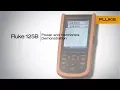 Fluke 125B, Osciloscopio Portátil Digital Combinado con Multímetro y Registrador de Datos para Entornos Industriales, Ancho de Banda de 40MHz, 2 Canales, con función FlukeConnect y con mediciones de Calidad de Energía y Analisis de Buses Seriales - Video 4 of 1