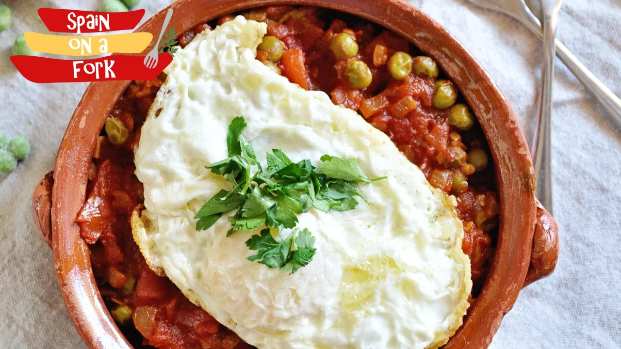 Flamenco Styled Eggs - Huevos a la Flamenca