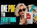 I Turned One PDF Into an Infographic Report and Social Campaign With AI