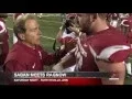 SABAN SEEKS OUT ARKANSAS PLAYER AFTER FATHER DIES