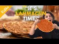 How to Make Crunchy LAHMACUN At Home One of The Best Turkish Foods Perfect for PIZZA Lovers