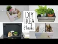 DIY Ikea and Pinterest Inspired Hacks - Crate Storage Ideas Ikea Hacks Ep4