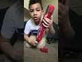 Unboxing nerf brand Deadpool shotgun rival line