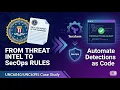 IaC For Threat Detection Operationalizing OSINT Into Google SecOps Rules