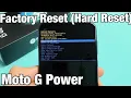 Moto G Power How to Factory Reset hard reset