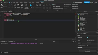 Return using Lua