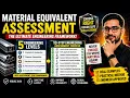 The Robust Material Equivalent Assessment 5 Engineering Levels 10-Step Assessment Process