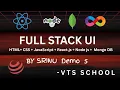 Full Stack UI - By Srinu