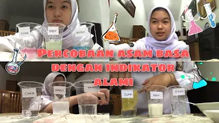 practical determining acids and bases with natural indicators