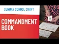Commandment Book Craft for The Ten Commandments