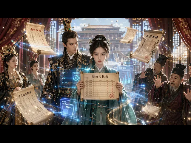 全集丨穿成冷宮宮女,被太監欺負不哭鬧!一張績效表當眾打丙,太監嚇跪了