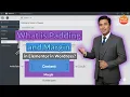 What is Padding and Margin in Elementor in Wordpress