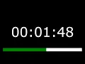 Countdown Timer 4 Minutes No Sound 240 Seconds - Timer Bar Visual Basic 6 Digit Arial Font Style
