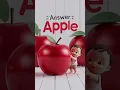 The Red and Round Apple - Fruit Fun Series