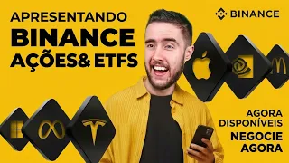 STOCKS e ETFS dos EUA direto no APP da BINANCE!  