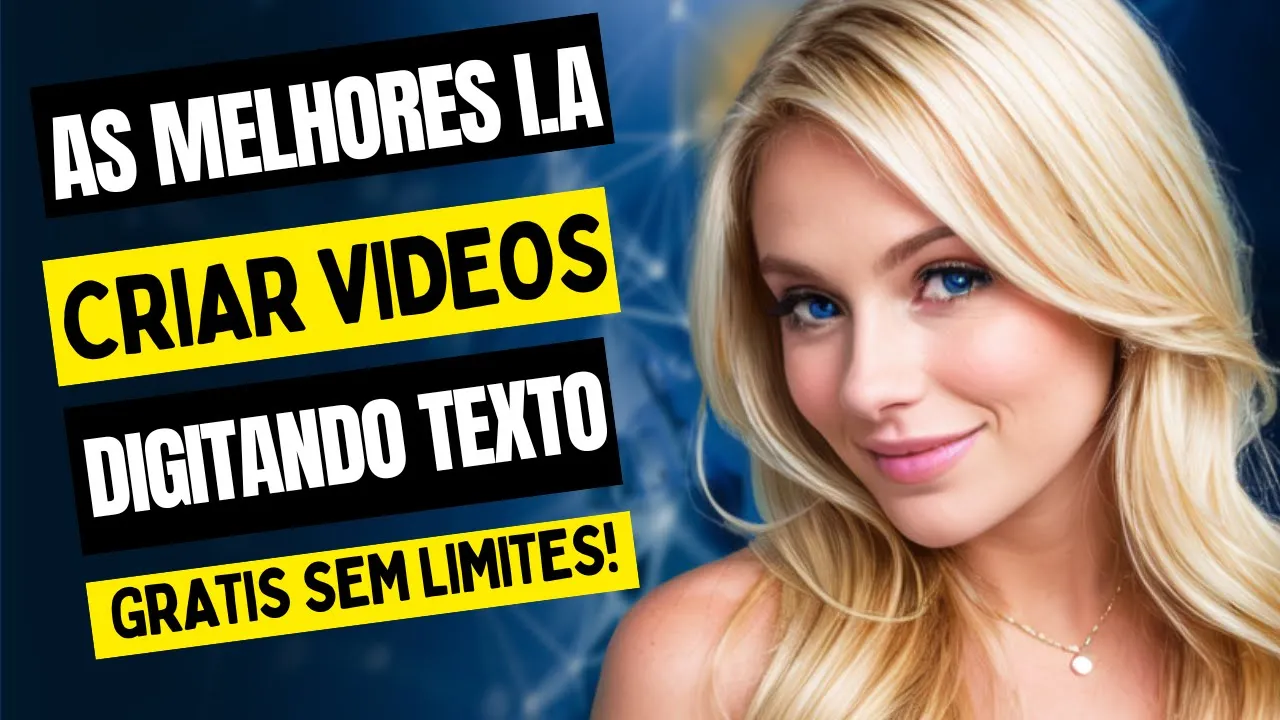 AS MELHORES FERRAMENTAS INTELIGÊNCIA ARTIFICIAL PARA CRIAÇÃO DE VIDEOS DIGITANDO TEXTO
