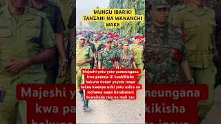 TANZANIA NI NCHI YA AMANI NA SIKU ZOTE TUTAKUWA HIVI 